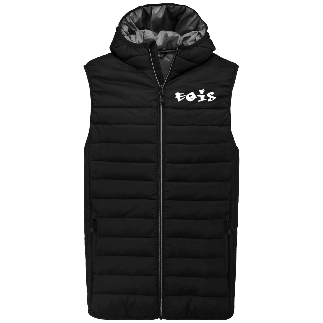 Bodywarmer à capuche unisexe